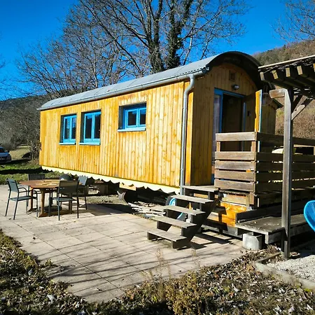 Tente de luxe Belle Roulotte Avec Espace Bien-être - Sisteron - Gap - Alpes