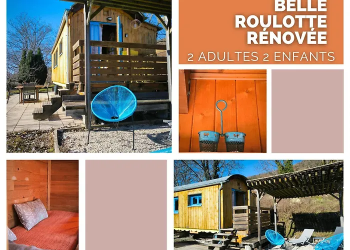 Belle Roulotte Avec Espace Bien-etre - Sisteron - Gap - Alpes *