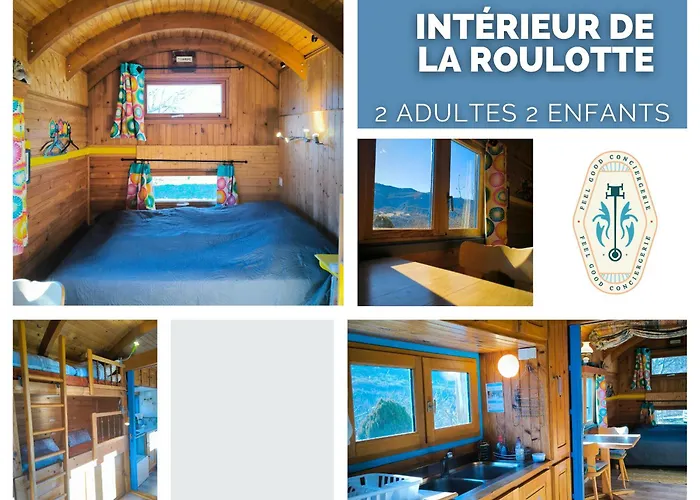 Belle Roulotte Avec Espace Bien-etre - Sisteron - Gap - Alpes Luxury tent *