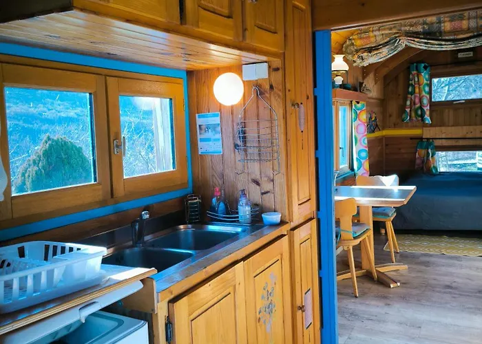 Luxury tent Belle Roulotte Avec Espace Bien-etre - Sisteron - Gap - Alpes *