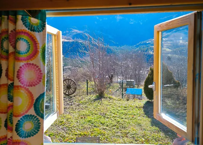 Belle Roulotte Avec Espace Bien-etre - Sisteron - Gap - Alpes Luxury tent *