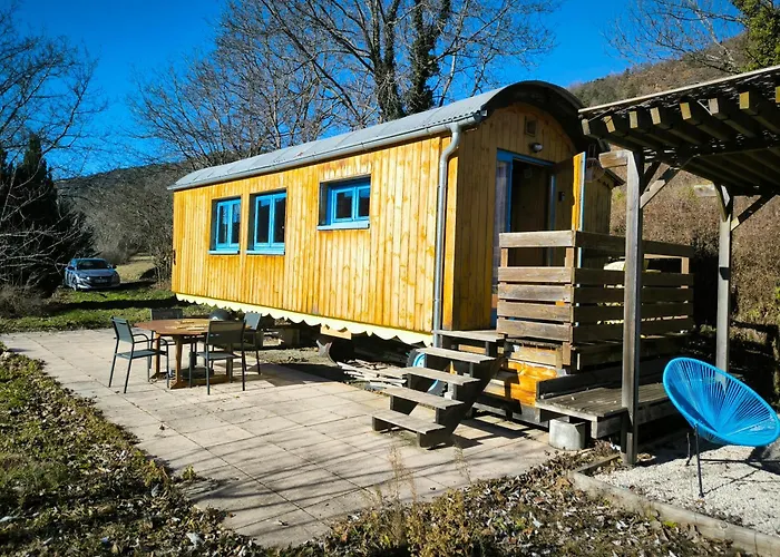 Luxury tent Belle Roulotte Avec Espace Bien-etre - Sisteron - Gap - Alpes